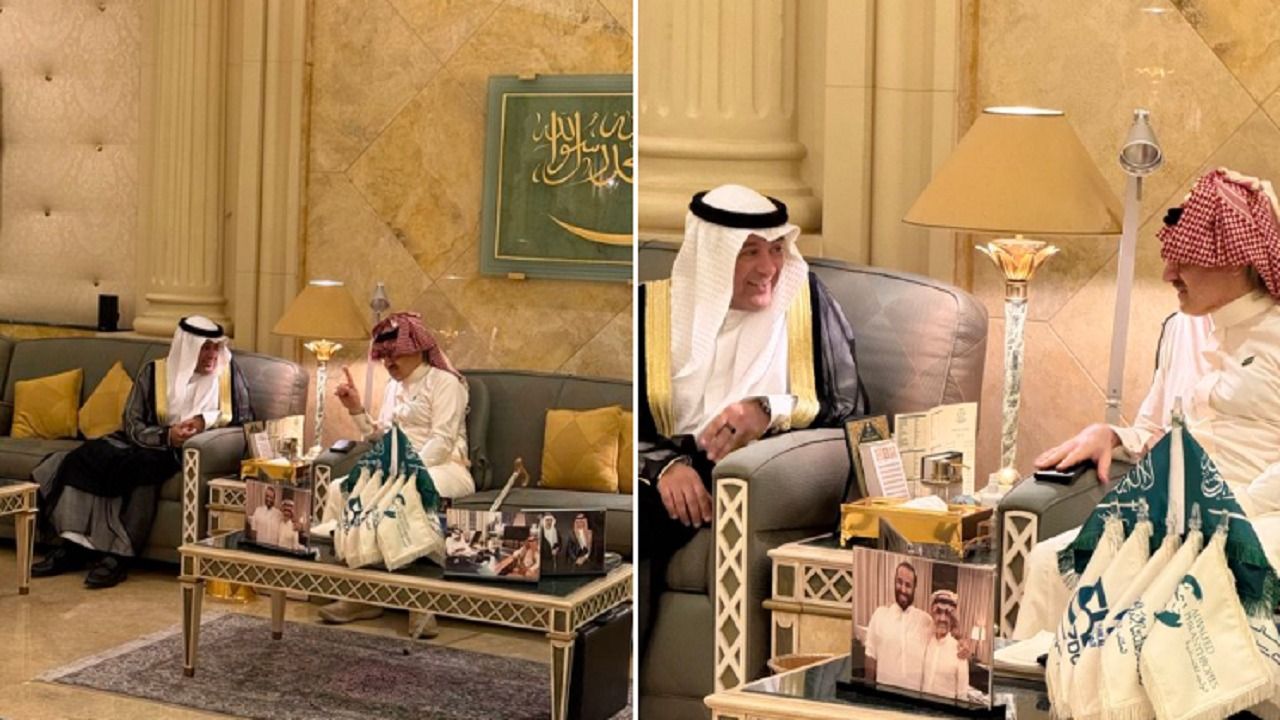 البديوي يعزي في وفاة الأمير الوليد بن خالد بن طلال