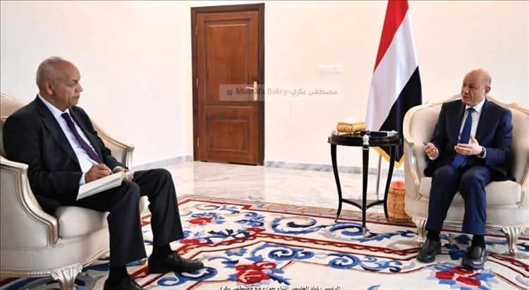 الرئيس العليمي: "هذه هي خطتنا بعد هزيمة مليشيا الحوثي"