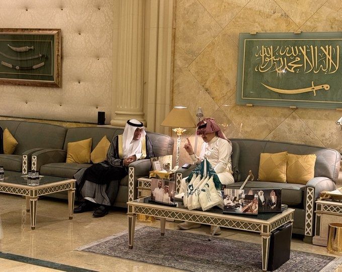 البديوي يعزي في وفاة الأمير الوليد بن خالد بن طلال