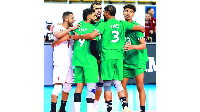 الامارات | منتخب الطائرة يقفز إلى المركز 54 عالمياً و11 آسيوياً