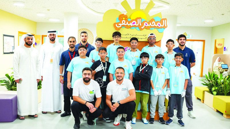 الامارات | «دوكاب» تقدم ورشاً تعليمية للشباب ضمن مخيم «فرجان دبي»