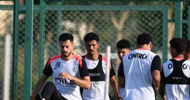 عودة عواد وتقسيمة فنية تشعل مران الزمالك بالعاصمة الإدارية.. صور