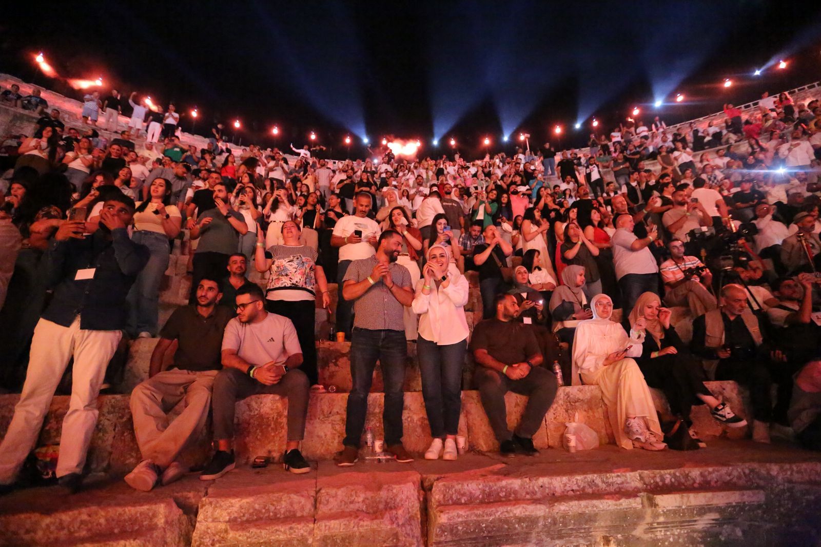 ناصيف زيتون يفتتح أولى أمسيات المسرح الجنوبي فى مهرجان جرش بدورته الـ 39
