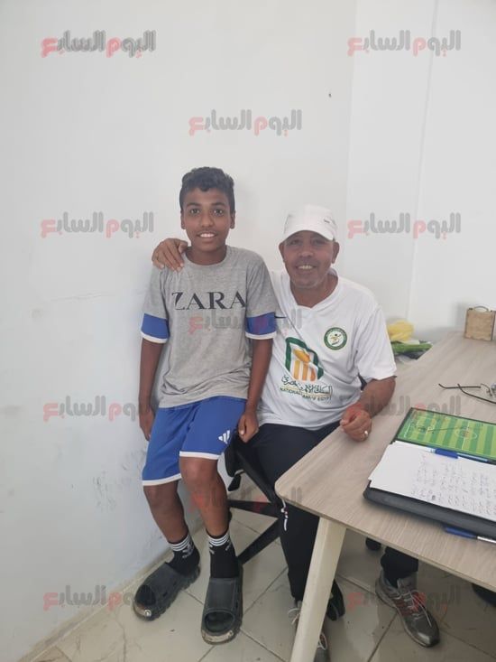 بدر رجب يستضيف ناشئ القطار فى قطاع الناشئين بالبنك الأهلي