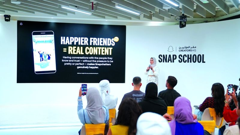 الامارات | «مقر المؤثرين» و«سناب شات».. شراكة لتمكين صناع المحتوى المبدعين