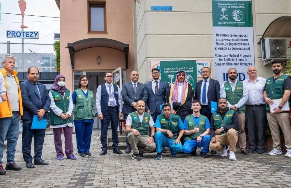 مشروع إغاثي سعودي للاجئي أوكرانيا