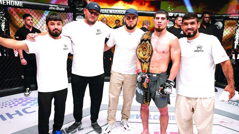 الامارات | الأوزبكي خوتام يحصد لقب «وزن الوسط» في بطولة «محاربي الإمارات»