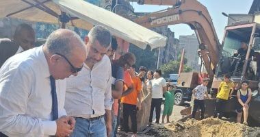 وزير الكهرباء يتفقد موقع إصلاح العطل المتسبب فى انقطاع التيار بالجيزة - الخليج 365
