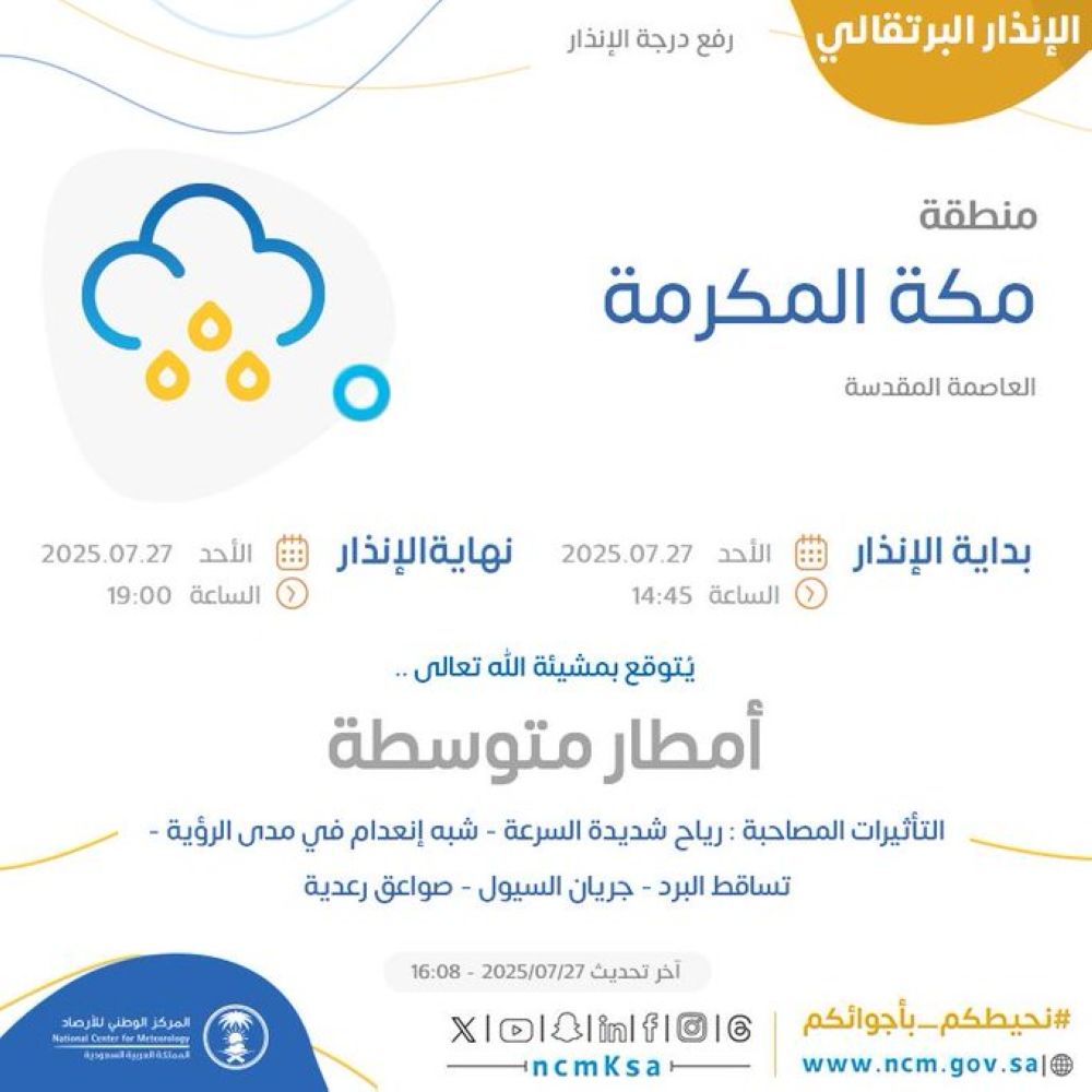 طقس مكة..