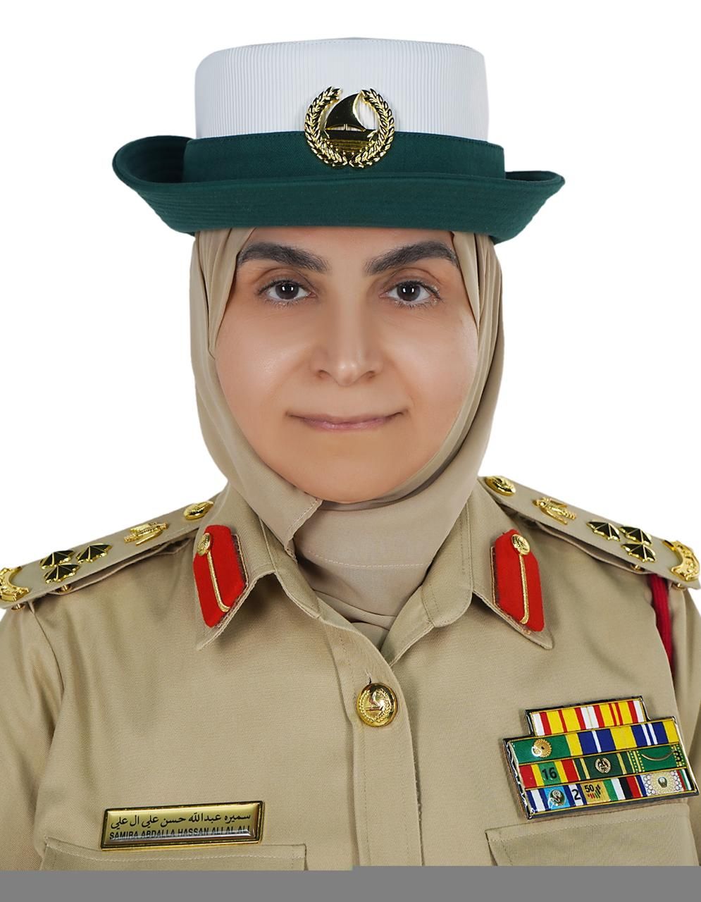 الامارات | سميرة عبد الله آل علي أول امرأة برتبة عميد في تاريخ شرطة دبي
