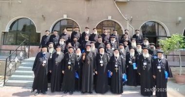 لقاء الأنبا أنجيلوس مع كهنة مجالس الأحوال الشخصية الفرعية للقاهرة والجيزة