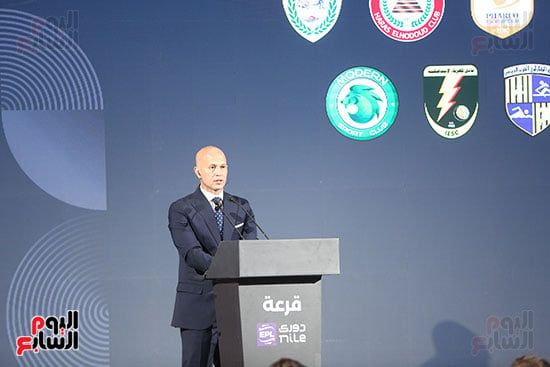 مؤتمر صحفي لاجراء القرعة للدوري المصري (3) مؤتمر صحفي لاجراء القرعة للدوري المصري (3)