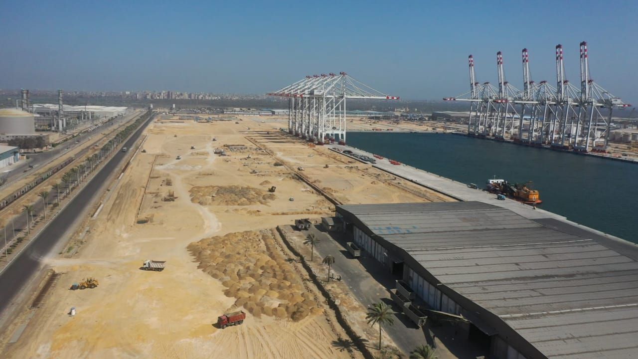 مشروع محطة الحاويات تحيا مصر 1 مشروع محطة الحاويات تحيا مصر 1