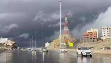 أمطار غزيرة تضرب عدة مناطق في السعودية اليوم وتحذيرات من الدفاع المدني