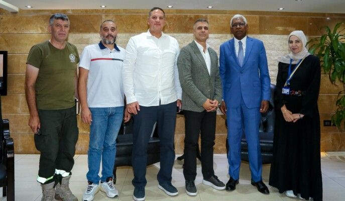 لقاء بين فرح ووفد من "اليونيفيل" بحث بإمكانات التعاون المستقبلية وتطوير قدرات الدفاع المدني
