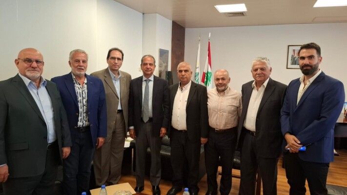الصّدي التقى وفداً من البنك الدولي وأعطي توجيهاته لترشيد إستهلاك المياه في مغاسل المحطات