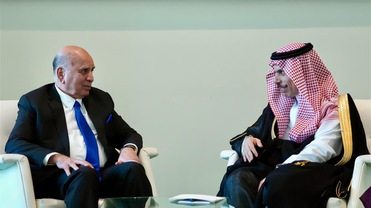 بغداد والرياض يبحثان تطورات غزة والملف الإيراني