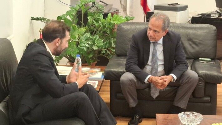 الصّدي التقى وفداً من البنك الدولي وأعطي توجيهاته لترشيد إستهلاك المياه في مغاسل المحطات