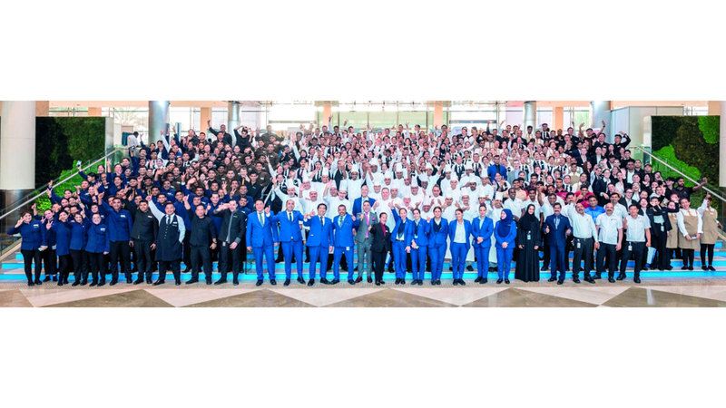 الامارات | ضيافة مركز دبي التجاري العالمي تقدم خدماتها لـ 527 ألف شخص
