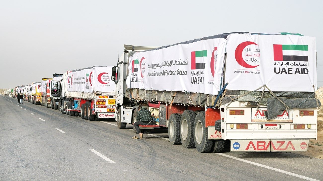 الامارات | الإمارات تبعث الأمل في قطاع غزة وتكسر حصار الغذاء والماء عن سكانها