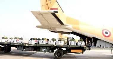 تنفيذاً لتوجيهات رئاسية.. مصر تسقط أطنان من المساعدات جواً على قطاع غزة.. فيديو - الخليج 365