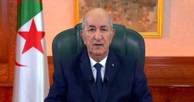الرئيس الجزائري: أجدد التزام الجزائر بالتضامن مع الشعب اللبنانى فى كافة الظروف