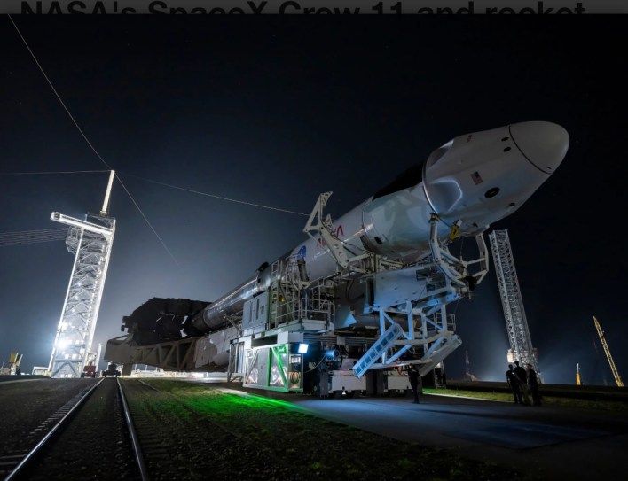 تكنولوجيا: NASA و SpaceX على أهبّة الاستعداد لإطلاق مهمة Crew-11