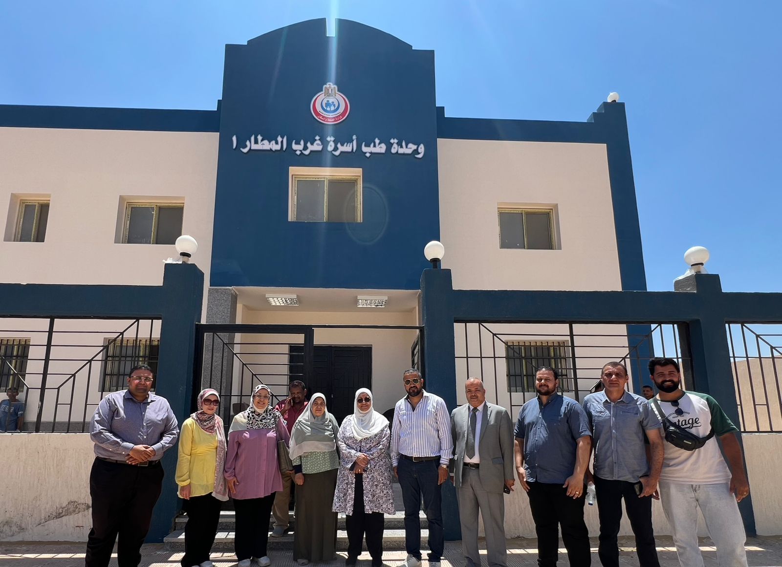 تسليم اول وحده صحيه بمنطقة غرب المطار باكتوبر الجديده (2) تسليم اول وحده صحيه بمنطقة غرب المطار باكتوبر الجديده (2)