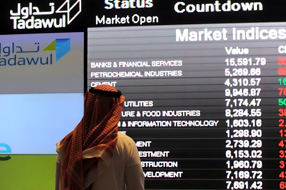 مؤشر سوق الأسهم السعودية يغلق دون تغيير اليوم الخميس