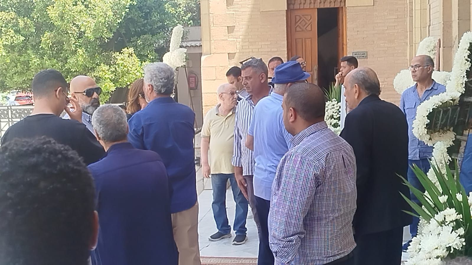 جنازة الراحل لطفي لبيب جنازة الراحل لطفي لبيب