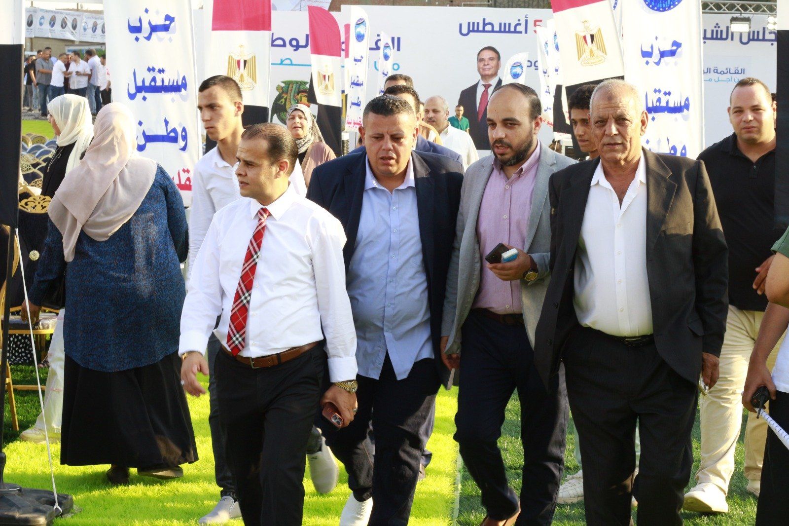 مستقبل وطن ينظم مؤتمرا حاشدا بقرية نوى فى شبين القناطر لدعم مرشحيه بانتخابات الشيوخ