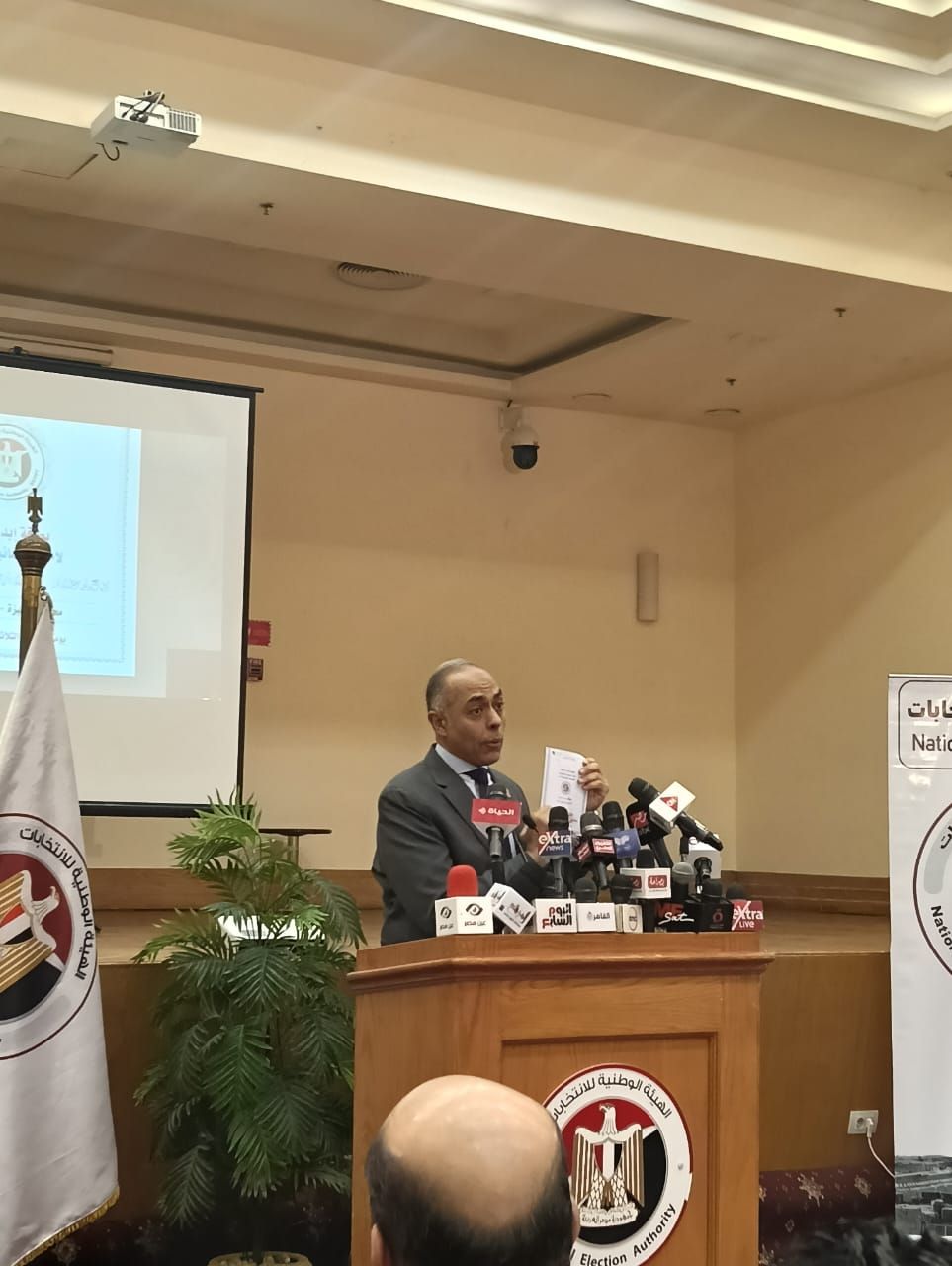 3 مؤتمرات صحفية يومية للهيئة الوطنية للإعلان عن مستجدات انتخابات الشيوخ