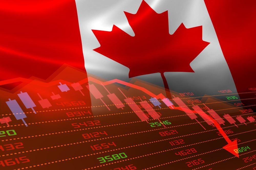 تراجع الناتج المحلي الإجمالي لكندا اليوم 0.1% على أساس شهري - Canadian Mortgage Trends