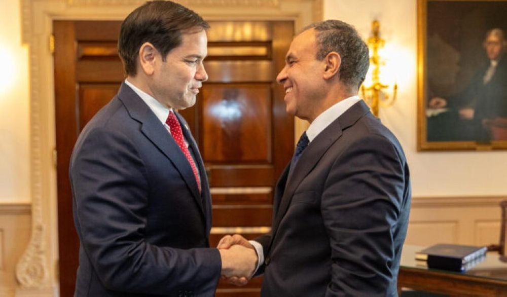 وزير الخارجية الأمريكي يبحث مع نظيره المصري تعزيز السلام والأمن في المنطقة