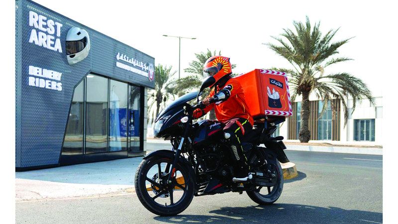 الامارات | استراحتان جديدتان لسائقي دراجات توصيل الطلبات في أبوظبي