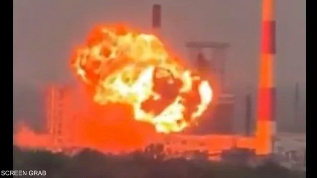 موسكو تتلقى الضربة الأقسى.. غارة أوكرانية تفجر منشآت نفطية وصناعية (فيديو)