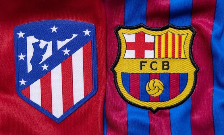 موعد مباراة برشلونة واتلتيكو مدريد القادمة في الدوري الإسباني والقنوات الناقلة