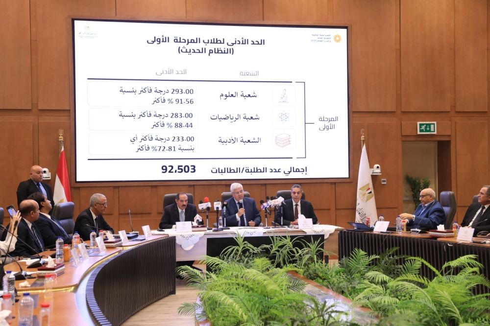 تنسيق الجامعات في مصر.. اعرف درجات القبول في التخصصات الجامعية