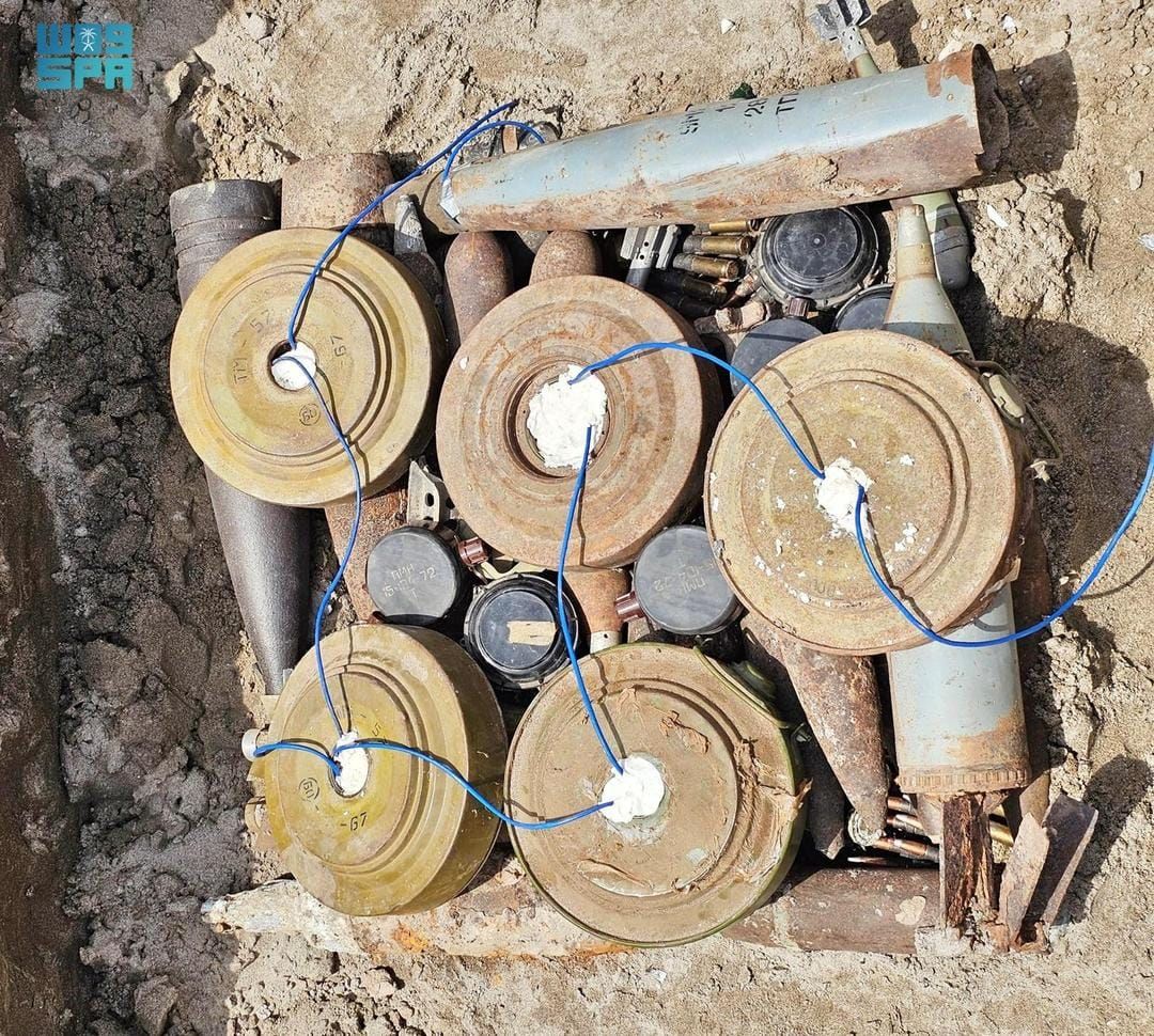 “مسام” ينزع 884 لغمًا خلال أسبوع في اليمن