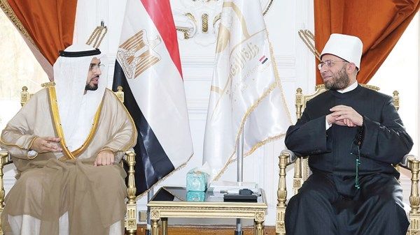 عمر الدرعي يبحث مع أسامة الأزهري التعاون في الشأن الديني وخدمة المجتمعات