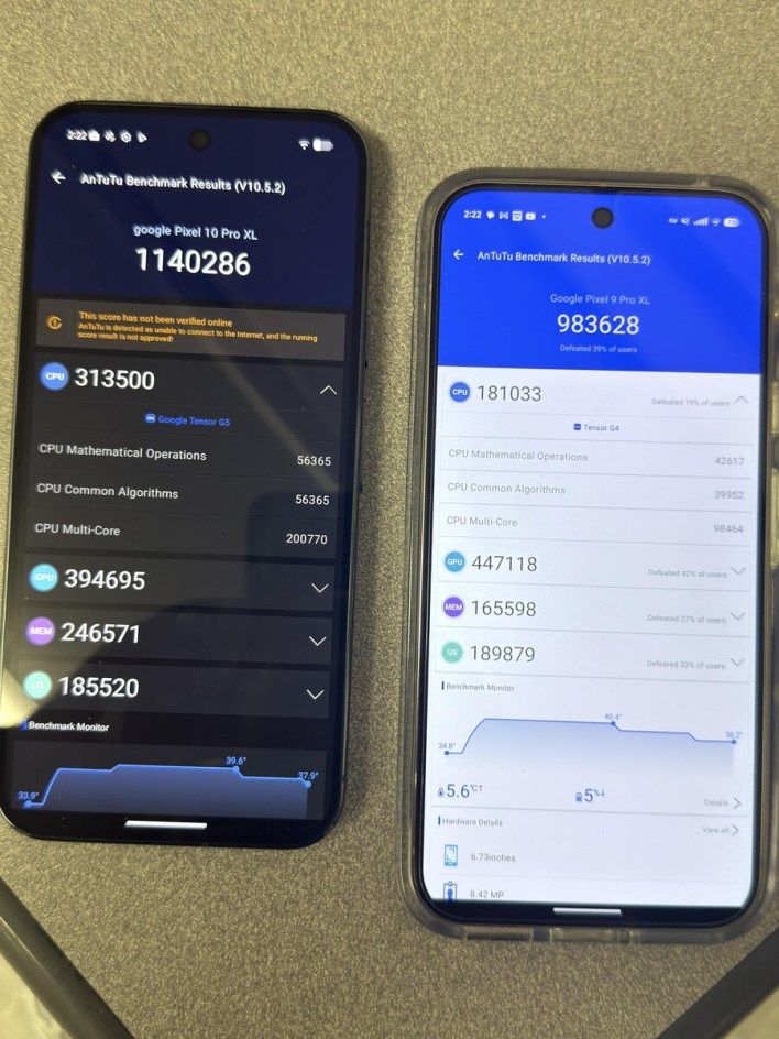 تكنولوجيا: معالج Tensor G5 لا يرقى للتوقعات في اختبارات أداء هاتف جوجل بيكسل 10Pro XL
