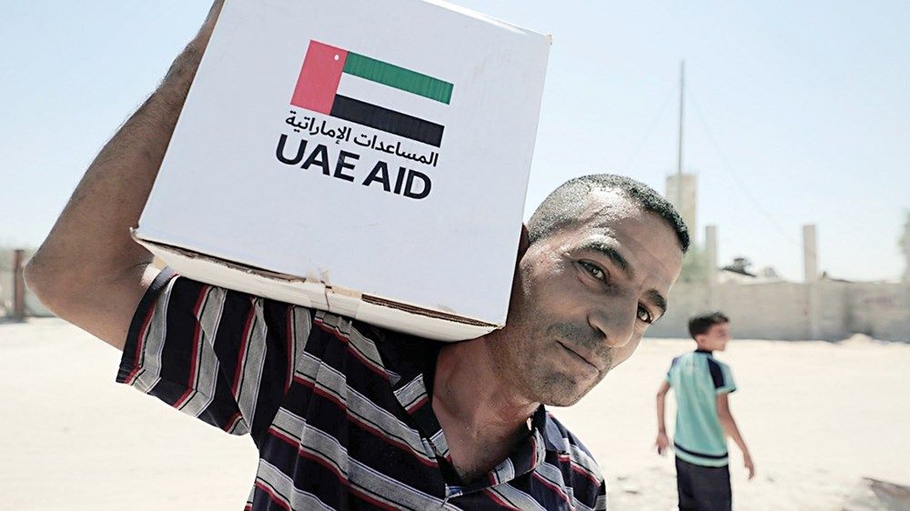 الإمارات تواصل دعمها جواً للشعب الفلسطيني في غزة