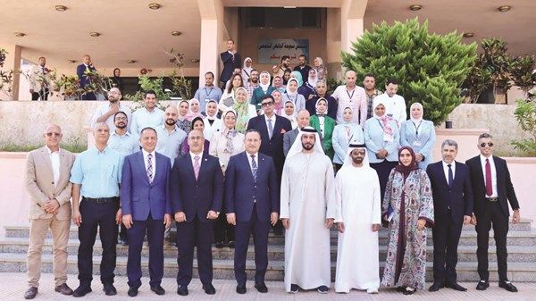 وفد إماراتي يطّلع على برامج جامعة الإسكندرية تمهيداً لافتتاح فرعها في أبوظبي
