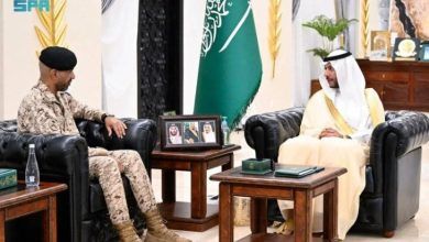 مُحافظ الطائف يُستقبل قائد لواء الخليفة عمر بن الخطاب الجديد