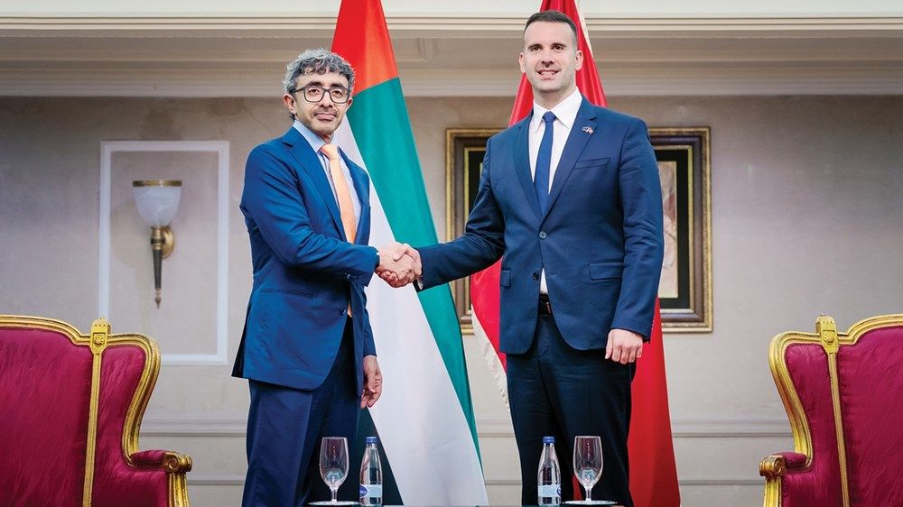 عبدالله بن زايد: حريصون على ترسيخ علاقات صلبة مع دول البلقان