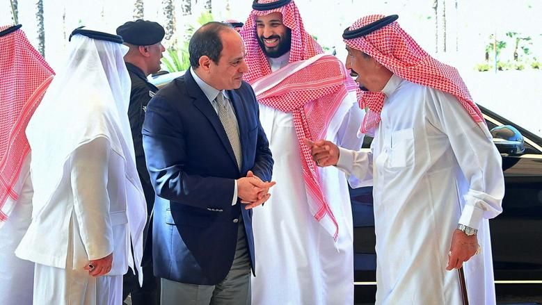 الملك سلمان يتلقى رسالة من الرئيس السيسي
