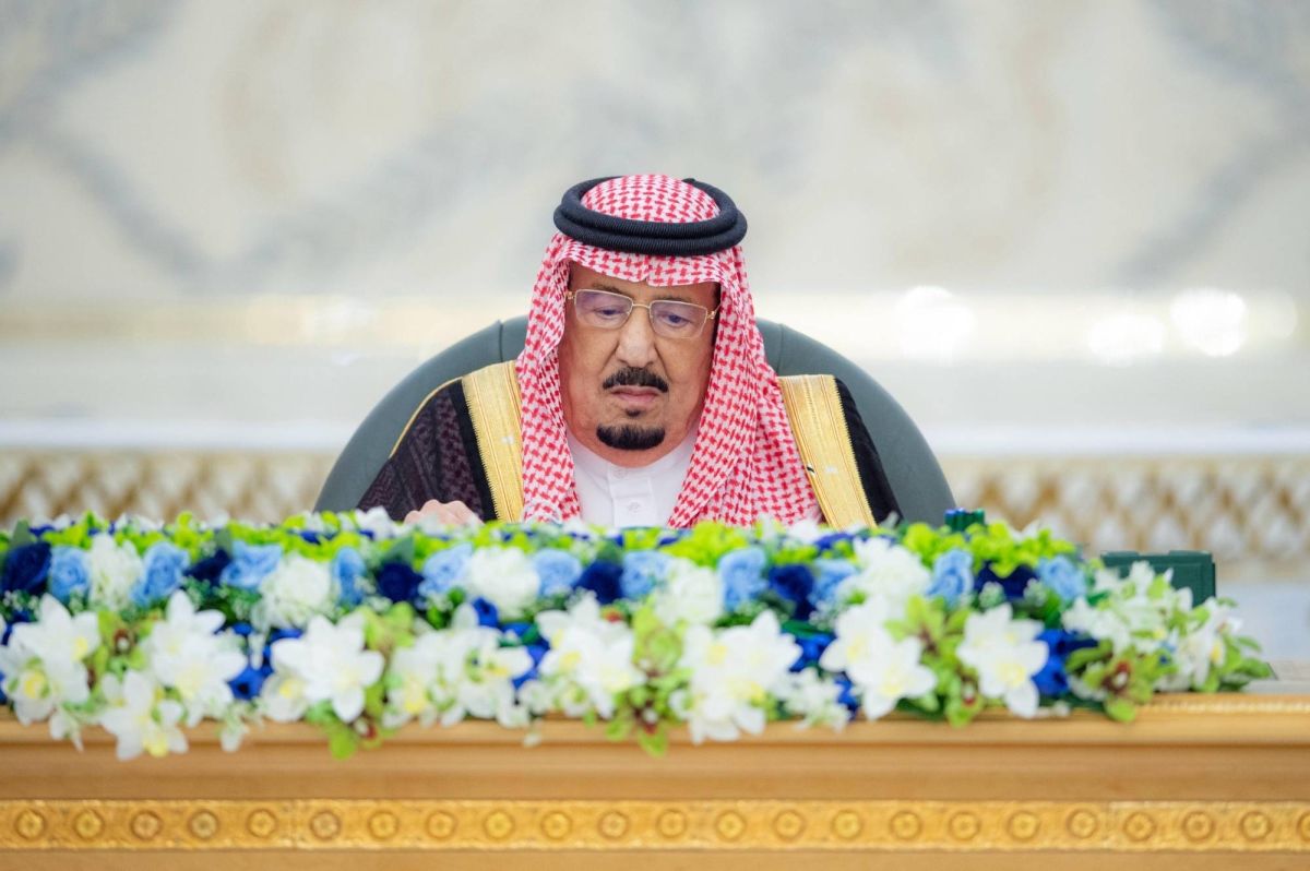 خادم الحرمين الشريفين يرأس جلسة مجلس الوزراء