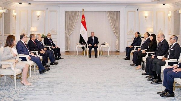 السيسي: مصر تدعم جهود الدولة اللبنانية في استعادة الاستقرار