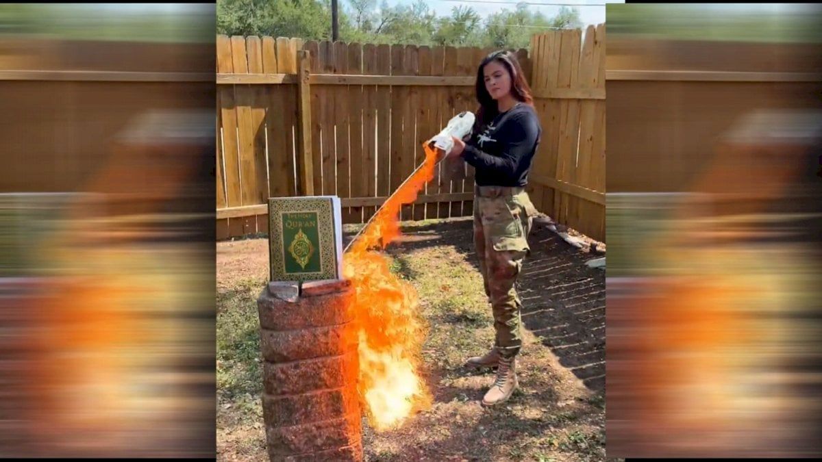 مرشحة كونغرس يمينية تحرق المصحف بفيديو ناري وتشعل الجدل في تكساس