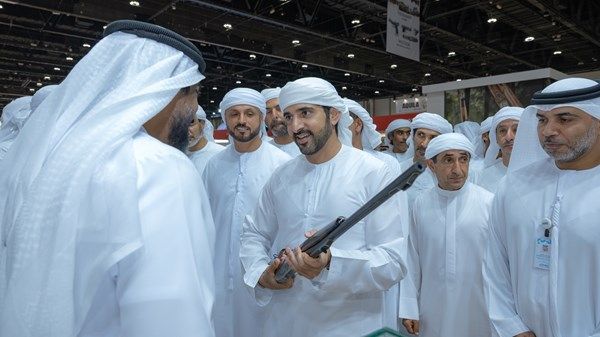 حمدان بن محمد يزور معرض أبوظبي الدولي للصيد والفروسية 2025